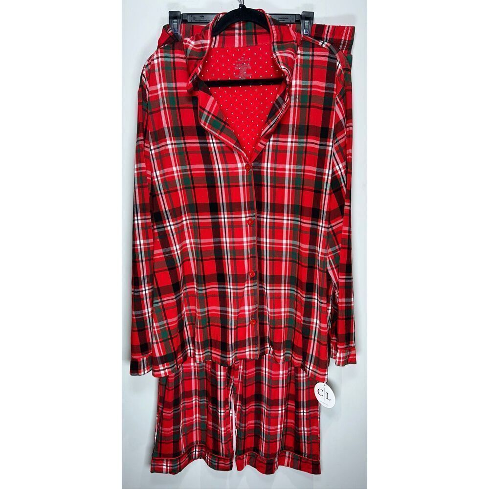 Caden Lane Cozy Season Adult Pajama Set size XXL